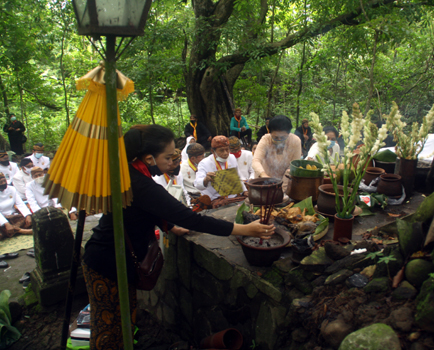 Ritual Sesaji Mahesa Lawung Tetap Berlangsung dengan Mengurangi Jumlah Peserta, untuk Mematuhi Protokol Covid 19