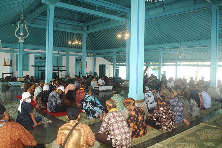 Rapat koordinasi Pengageng Sasana Wilapa