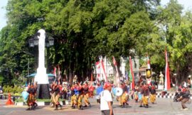 Gladen Baris Prajurit Kraton Mataram Surakarta, Bersiap Dukung Grebeg Suro di Ponorogo