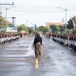 MURI Mencatat Rekor Prajurit Bertombak 782 Orang dari Seribu Peserta Kirab