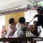 Sebelum Untuk “Adang”, Dandang “Kiai Dhudha” Dijamasi di Samping Pawon Gandarasan