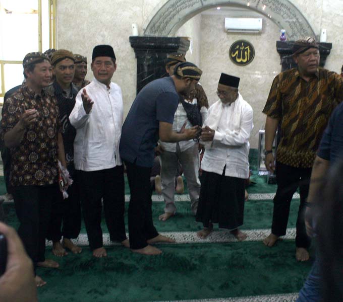 Read more about the article Perjalanan Spiritual Sinuhun PB XIV Hangabehi Sampai di Masjid Cipta Mulya