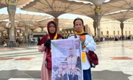 Warga Pakasa Kudus Umrah dan Doakan Sinuhun PB XIV di Masjid Nabawi